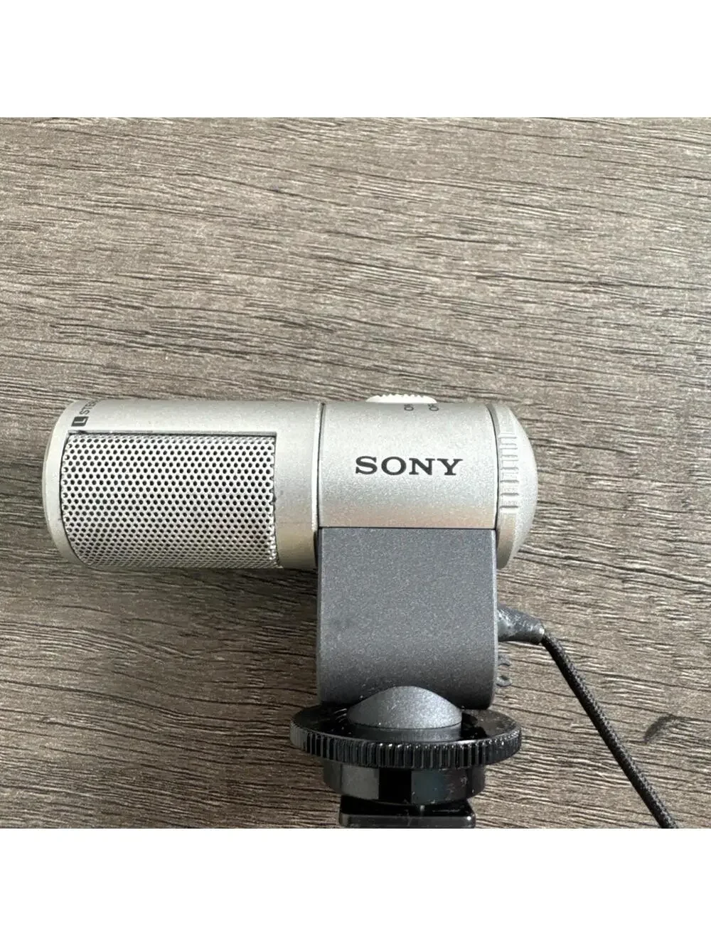 Sony ECM-MSD1 Stereo Microphone For Cameras Tripod or Hot shoe Mount TRS - Teste